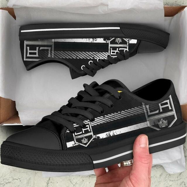Los-Angeles-Kings-NHL-Hockey-3-Low-Top-Sneakers-Low-Top-Shoes Los Angeles Kings NHL Hockey 3 Low Top Sneakers Low Top Shoes
