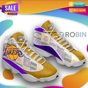 Los Angeles Lakers Basketball Air Jordan 13 Shoes Nba