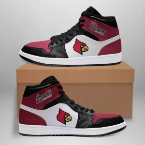 Louisville Cardinals Air Jordan 1 Sport Custom Sneakers JDH0360