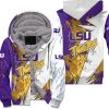 Lsu Tigers Ncaa For Lsu Fan 3D Unisex Fleece Hoodie