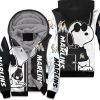 Marlins Snoopy Lover 3D Printed Unisex Fleece Hoodie