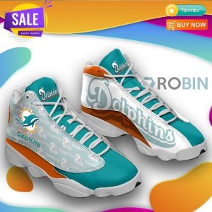 Miami Dolphins Air Jordan 13 Sneaker Football Sneakers