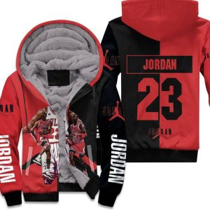 Michael Jordan Chigago Bulls 23 Legend Unisex Fleece Hoodie