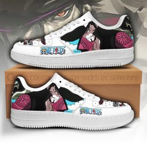 Mihawk Nike Air Force Shoes Unique One Piece Anime Custom Sneakers