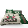 Milwaukee Bucks NBA Basketball Duvet Cover Bedding Set