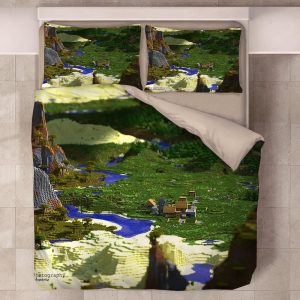 Minecraft #47 Duvet Cover Pillowcase Bedding Set Home Decor BS0786
