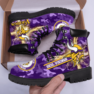 Minnesota Vikings All Season Boots - Classic Boots CB0122