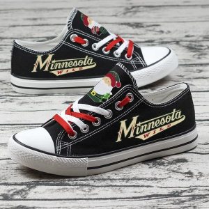 Minnesota Wild NHL Hockey 3 Gift For Fans Low Top Custom Canvas Shoes LT0810