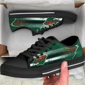 Minnesota Wild NHL Hockey 5 Low Top Sneakers Low Top Shoes LT0152