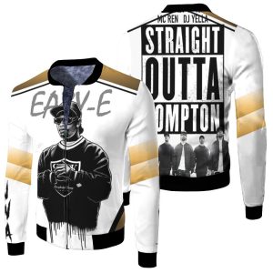 N.W.A Eazy E Straight Outta Compton Fleece Bomber Jacket FBJ0728