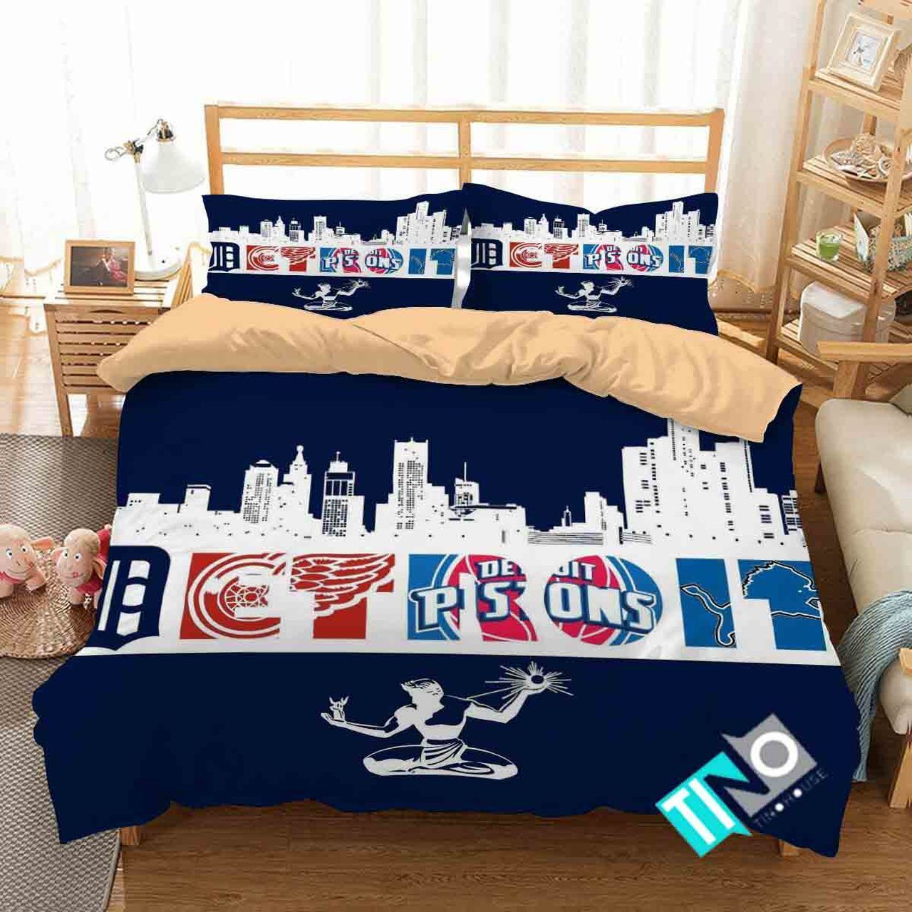NBA-Detroit-Pistons-2-Logo-3D-Duvet-Cover-Bedding-Sets-V NBA Detroit Pistons 2 Logo 3D Duvet Cover Bedding Sets V