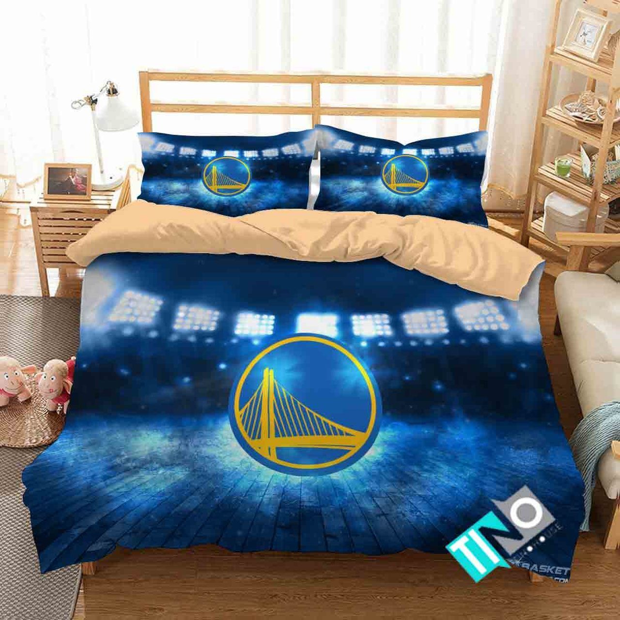 NBA-Golden-State-Warriors-1-Logo-3D-Duvet-Cover-Bedding-Sets NBA Golden State Warriors 1 Logo 3D Duvet Cover Bedding Sets