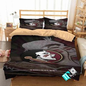 NCAA Florida State Seminoles 1 Logo D 3D Duvet Cover Bedding Sets BS0256