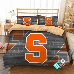 NCAA Syracuse Orange 1 Logo N 3D Duvet Cover Bedding Sets BS2904