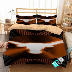 NCAA Texas Longhorns 3 Logo D 3D Duvet Cover Bedding Sets BS1080