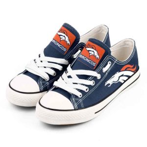 NFL Denver Broncos Gift For Fans Low Top Custom Canvas Shoes H97 LT0631