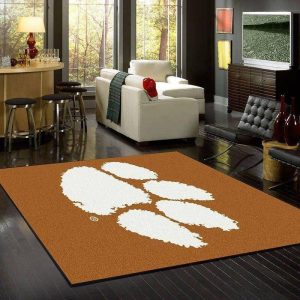 NFL Football Clemson Tigers Area Rug Living Room And Bed Room Rug Home Decor Floor Decor R3777