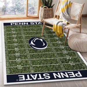 NFL Football Penn State Nittany Lions Home Field Area Rug Home Decor R1868