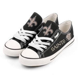 NFL New Orleans Saints Gift For Fans Low Top Custom Canvas Shoes H97 LT0702