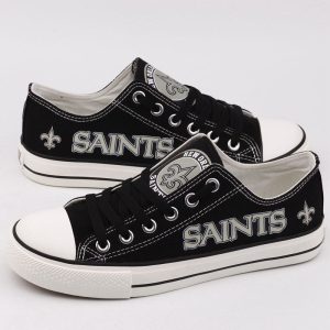 New Orleans Saints NFL Football Gift For Fans Low Top Custom Canvas Shoes LT0515