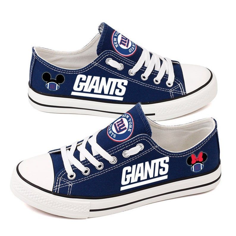 New-York-Giants-NFL-Football-2-Gift-For-Fans-Low-Top-Custom-Canvas-Shoes New York Giants NFL Football 2 Gift For Fans Low Top Custom Canvas Shoes