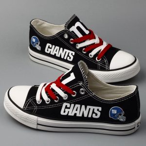 New York Giants NFL Football 6 Gift For Fans Low Top Custom Canvas Shoes LT0908