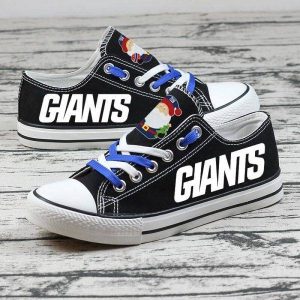 New York Giants NFL Football 8 Gift For Fans Low Top Custom Canvas Shoes LT0012
