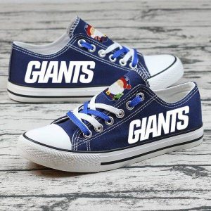 New York Giants NFL Football 9 Gift For Fans Low Top Custom Canvas Shoes LT0610