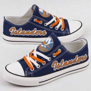 New York Islanders NFL Hockey 1 Gift For Fans Low Top Custom Canvas Shoes LT0115