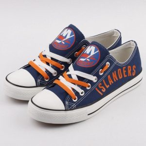 New York Islanders NFL Hockey 2 Gift For Fans Low Top Custom Canvas Shoes LT0657
