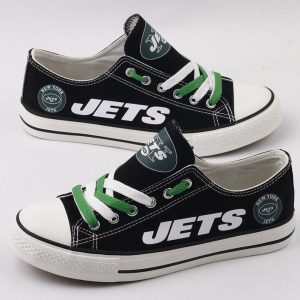 New York Jets NFL Football 4 Gift For Fans Low Top Custom Canvas Shoes LT1135