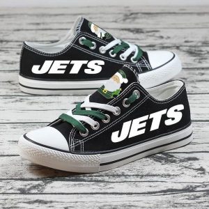 New York Jets NFL Football Christmas Gift For Fans Low Top Custom Canvas Shoes LT1025