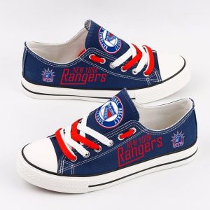 New York Rangers NHL Hockey 1 Gift For Fans Low Top Custom Canvas Shoes LT0417