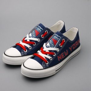 New York Rangers NHL Hockey 5 Gift For Fans Low Top Custom Canvas Shoes LT0175