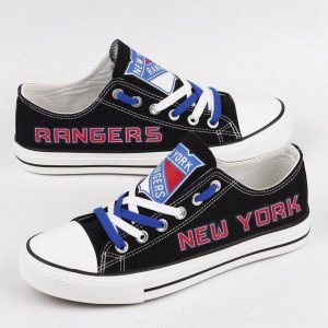 New York Rangers NHL Hockey Gift For Fans Low Top Custom Canvas Shoes LT0464