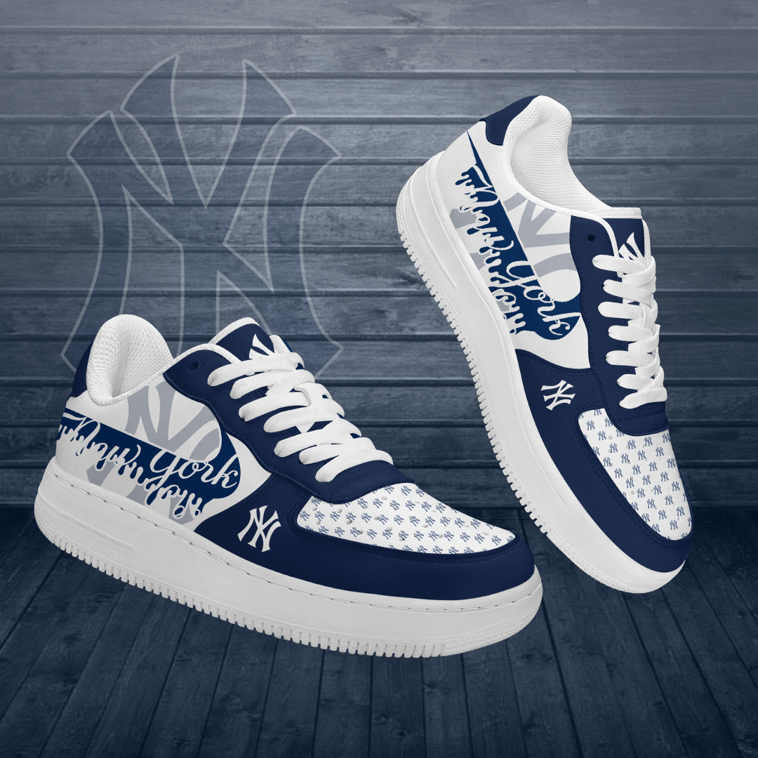 New-York-Yankees-Air-Force-Sneaker-Custom-For-Fan-1