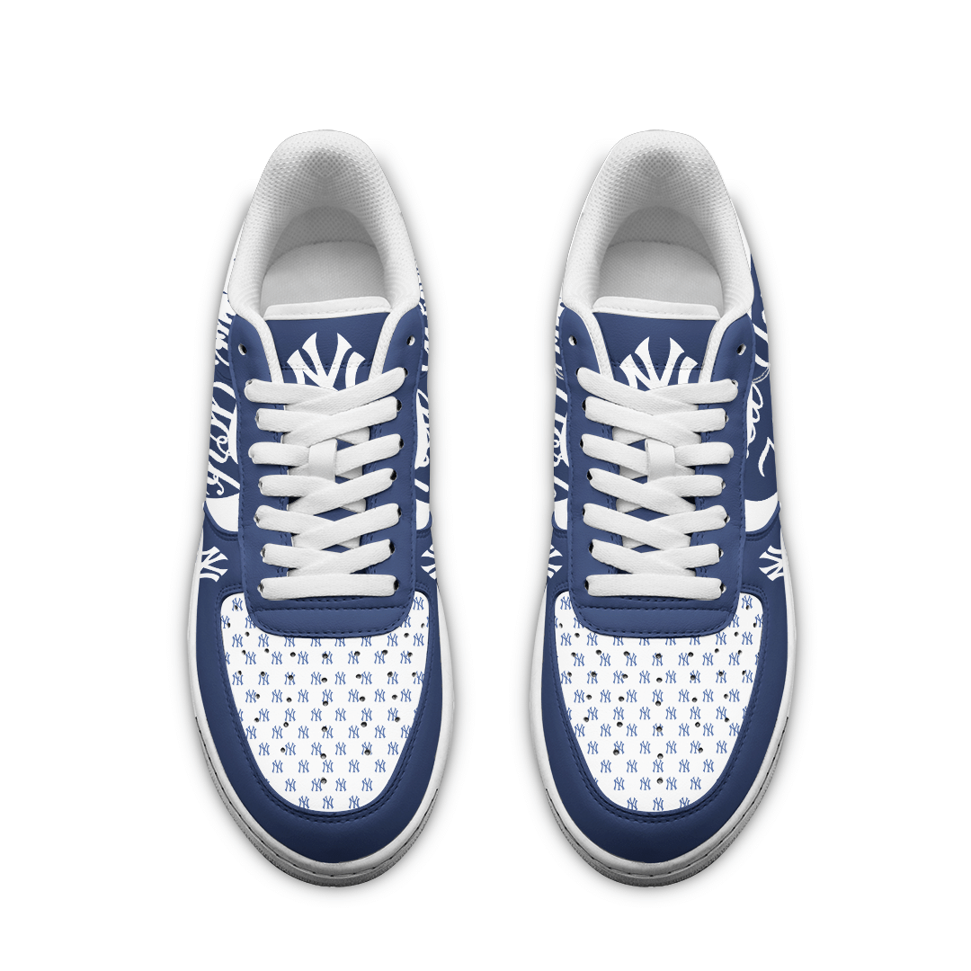 New-York-Yankees-Air-Force-Sneaker-Custom-For-Fan-2