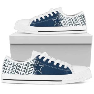 Nfl Dallas Cowboys Low Top Sneakers Low Top Shoes