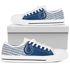 Nfl Indianapolis Colts Low Top Sneakers Low Top Shoes LT0032