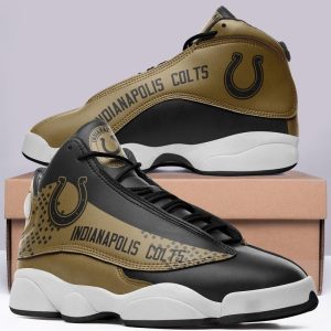 NFL Team Indianapolis Colts Air Jordan 13 Sneakers JD130447
