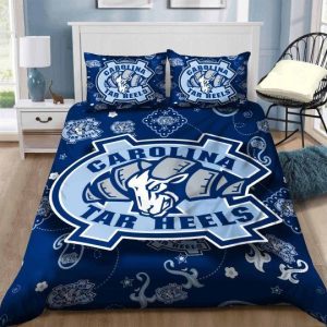 North Carolina Tar Heels Bedding Set - 1 Duvet Cover & 2 Pillow Cases BS2910