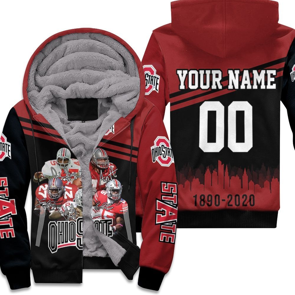 Ohio-State-Buckeyes-Legend-Players-Signed-130Th-Anniversary-Personalized-Unisex-Fleece-Hoodie Ohio State Buckeyes Legend Players Signed 130Th Anniversary Personalized Unisex Fleece Hoodie