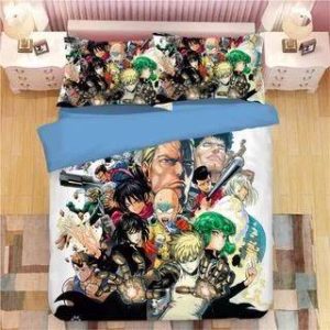 One Punch Man #1 Duvet Cover Pillowcase Bedding Set Home Decor BS2850