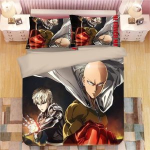 One Punch Man #3 Duvet Cover Pillowcase Bedding Set Home Decor BS2620