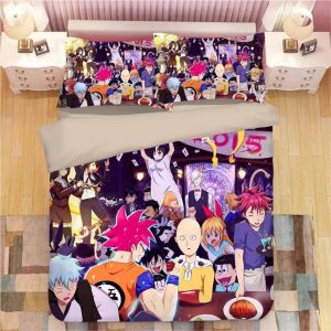 One Punch Man #9 Duvet Cover Pillowcase Bedding Set Home Decor BS0352