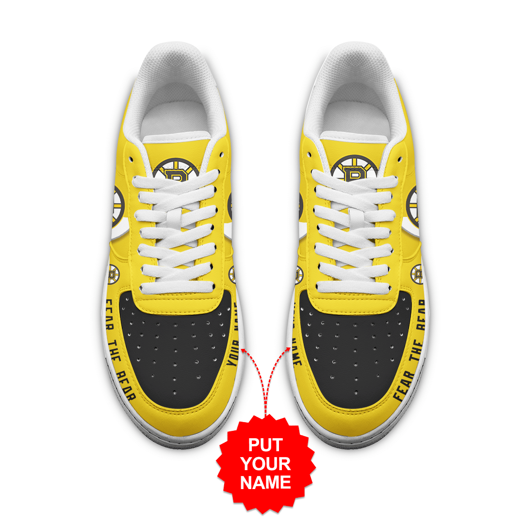 Personalized-Boston-Bruins-Air-Force-Sneaker-Custom-For-Fan-2