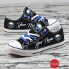 Personalized Buffalo Sabres NHL Hockey Gift For Fans Low Top Custom Canvas Shoes