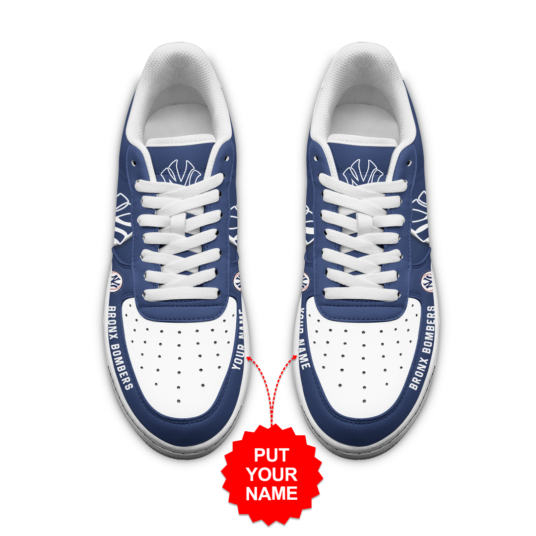 Personalized-New-York-Yankees-Air-Force-Sneaker-Custom-For-Fan-2