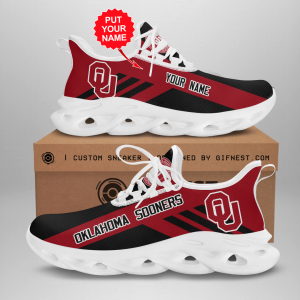 Personalized Oklahoma Sooners Max Soul Shoes For Fan MSS0394