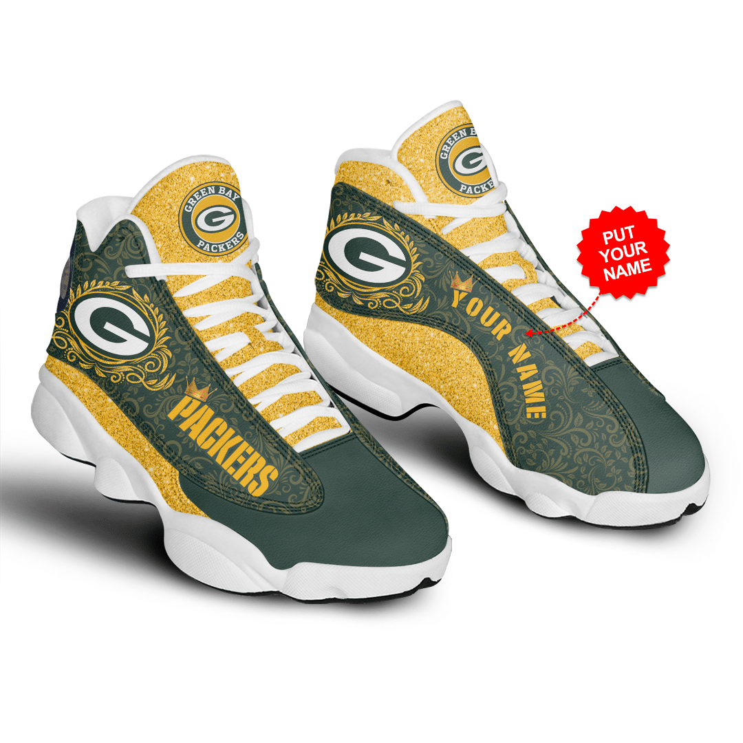 Personalized-Shoes-02-Green-Bay-Packer-Jordan-13-Customized-Name-1